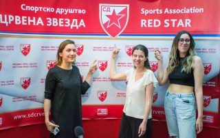 mlade nade ženskog šaha: Vesnu Đurić, Mariju Stanimirović i Iskru Jurišić